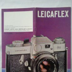 Fotocamere: CATALOGO CAMARA DE FOTOS LEICAFLEX, INSTRUCCIONES, ACCESORIOS, 1966. Lote 43404796