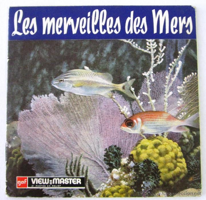 C&aacute;mara de fotos: LES MERVEILLES DES MERS. TEXTO CON 4 DISCOS ESTEREOSC&Oacute;PICOS.
