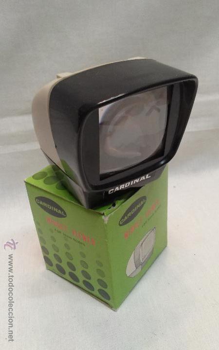 C&acirc;maras de fotos: VISOR PARA DIAPOSITIVAS MARCA CARDINAL EN CAJA