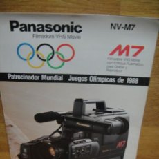 Cámara de fotos: PANASONIC - FILMADORA M7. Lote 56017278