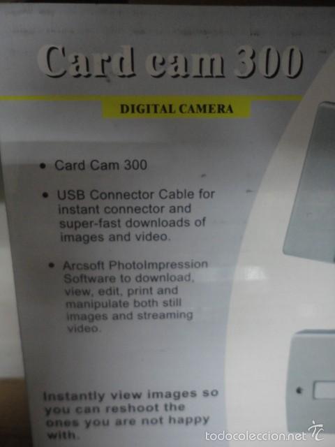 C&aacute;mara de fotos: CARD CAM 300 - Foto 2