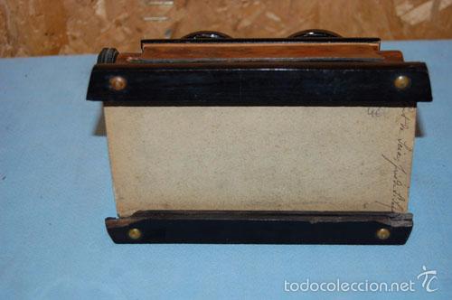 C&aacute;mara de fotos: VISOR DE MANO EN MADERA DE RA&Iacute;Z CON LENTES REGULABLES - Foto 6