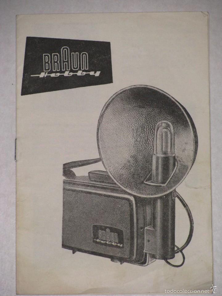 C&aacute;mara de fotos: CATALOGO DE BRAUN. BRAUN HOBBY. - Foto 1