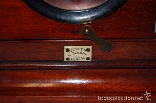 C&aacute;mara de fotos: VISOR DE MESA ESTEROSC&Oacute;PICO DE SOBREMESA EN MADERA DE CAOBA - Foto 3