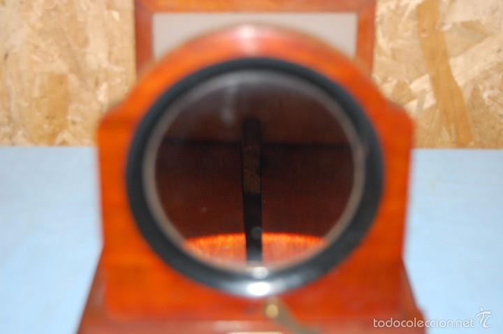 C&aacute;mara de fotos: VISOR DE MESA ESTEROSC&Oacute;PICO DE SOBREMESA EN MADERA DE CAOBA - Foto 4