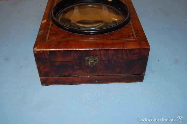 C&aacute;mara de fotos: VISOR ESTEROSC&Oacute;PICO DE SOBREMESA EN MADERA DE RA&Iacute;Z ERABLE - Foto 8