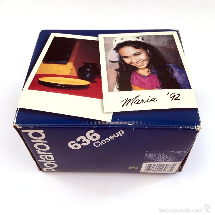 C&aacute;mara de fotos: POLAROID 636 CLOSEUP INSTANT CAMERA CAMARA DE FOTOS FUNCIONA CAJA E INSTRUCCIONES CLOSE UP RETRO FUN