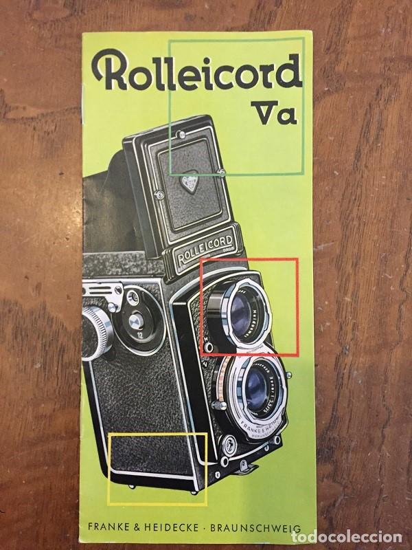 C&aacute;mara de fotos: FOLLETO ROLLEICORD VA - Foto 1