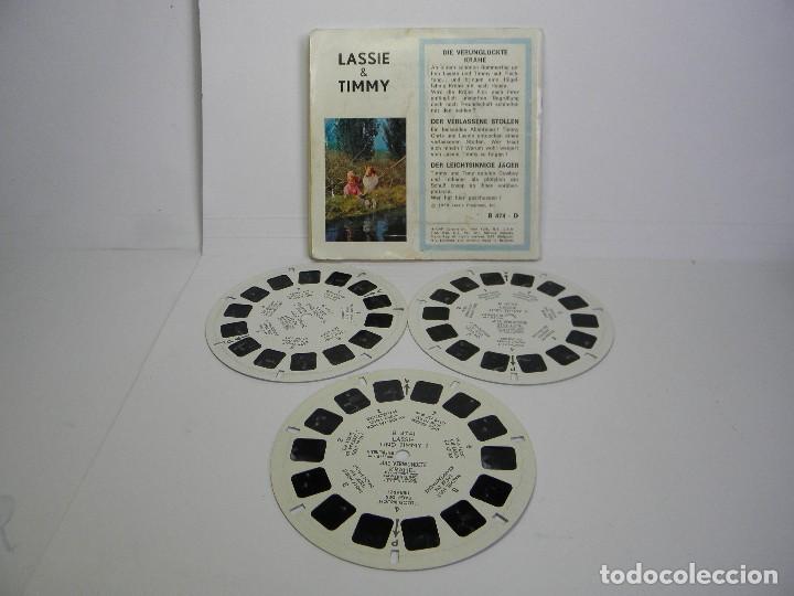 C&aacute;mara de fotos: PERRO LASSIE Y TIMMY DE VIEW MASTER - Foto 2