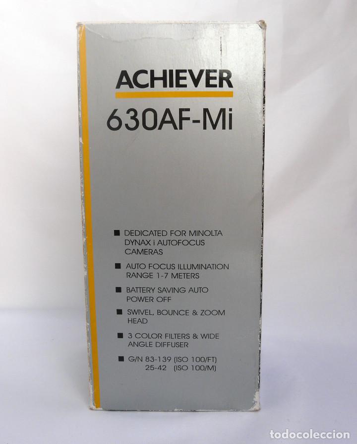 C&aacute;mara de fotos: FLASH PARA MINOLTA MOD 630AF-MI MARCA ACHIEVER - Foto 8