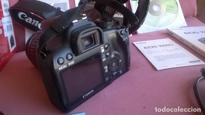 C&aacute;mara de fotos: CANON DIGITAL EOS 1000D CON SU CAJA Y ACCESORIOS!!!! - Foto 3