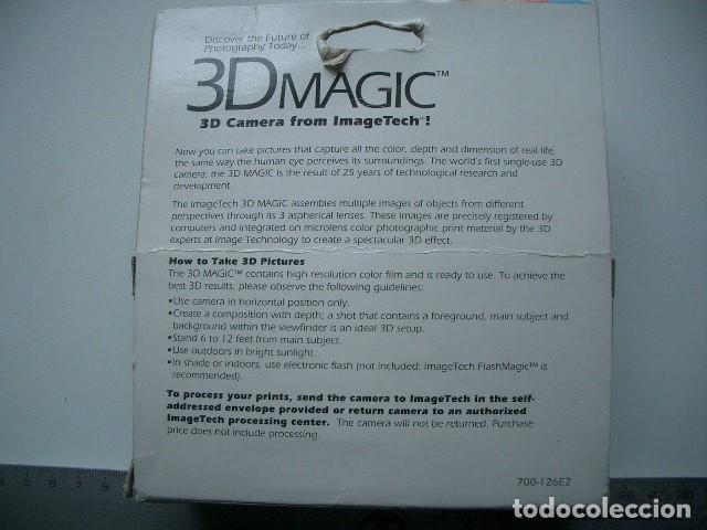 C&aacute;mara de fotos: C&aacute;mara 3D de un solo uso - Foto 2