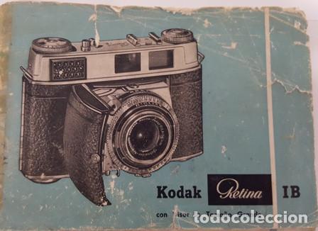 ANTIGUO MANUAL DE INSTRUCCIONES CAMARA FOTOGRAFICA KODAK RETINA (Cámaras Fotográficas - Catálogos, Manuales y Publicidad)