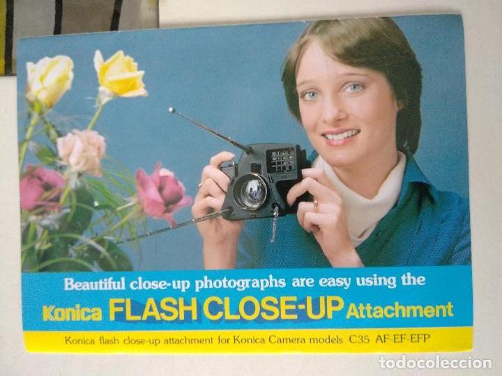 C&aacute;mara de fotos: Publicidad Konica Flash Close-Up - Foto 1