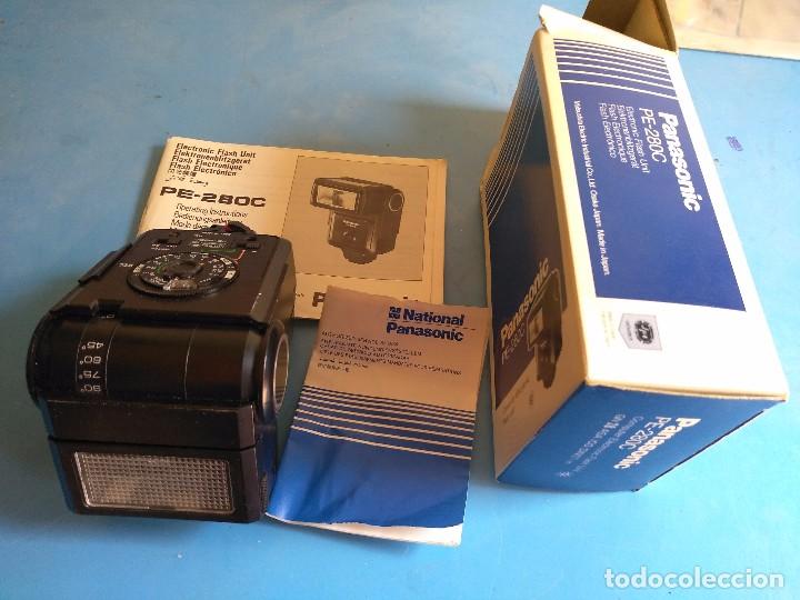 C&aacute;mara de fotos: Panasonic PE-280C ,computer electronic flash unit,made un Japan - Foto 7