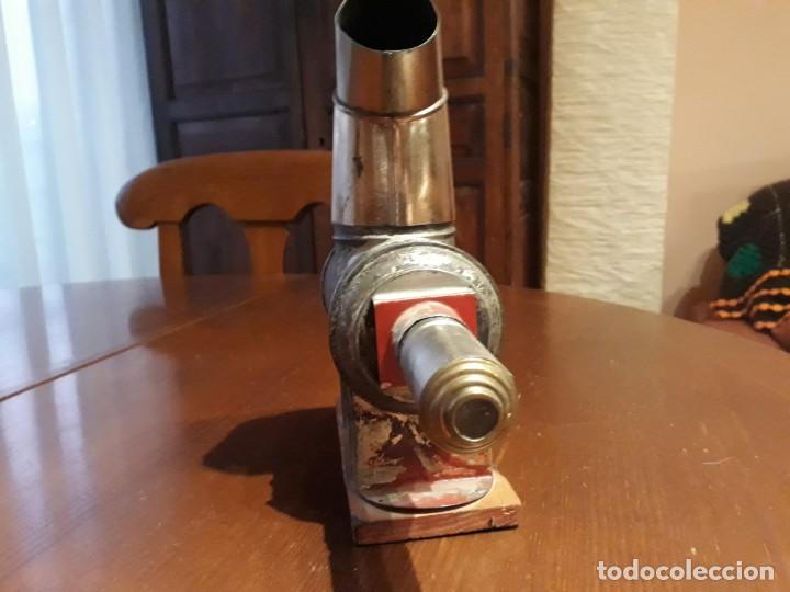 Photo camera: Visor antiguo funcionamiento a vela