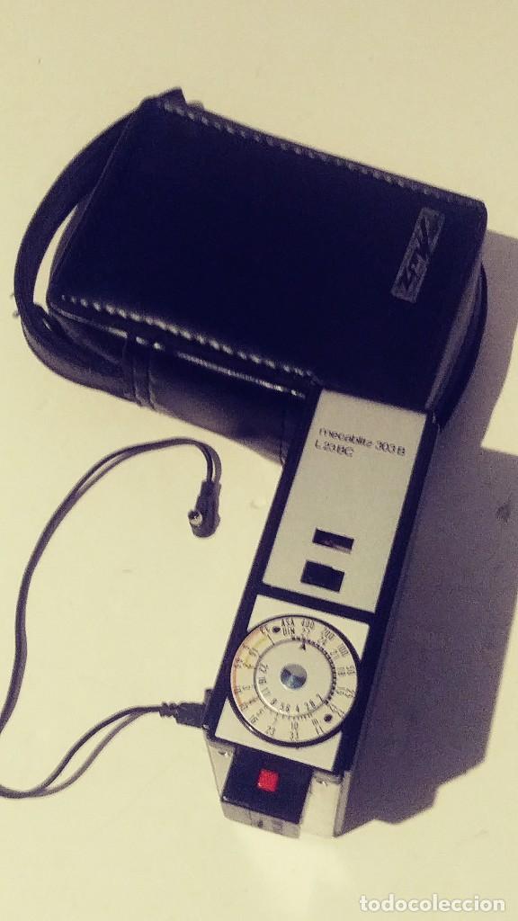 C&aacute;mara de fotos: flash Metz 303 B con funda - Foto 2
