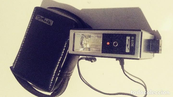 C&aacute;mara de fotos: flash Metz 303 B con funda - Foto 5