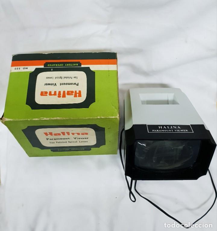 Photo camera: visor diapositivas Halina