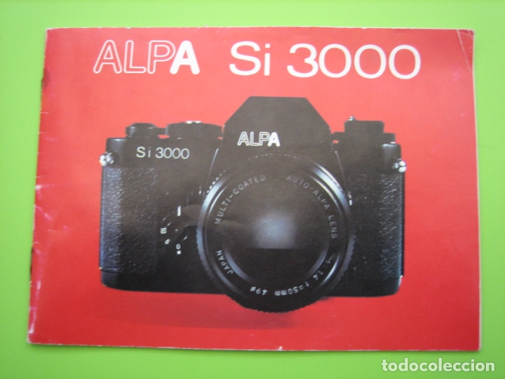 C&aacute;mara de fotos: Catalogo c&aacute;mara Alpa SI 3000 - Foto 1