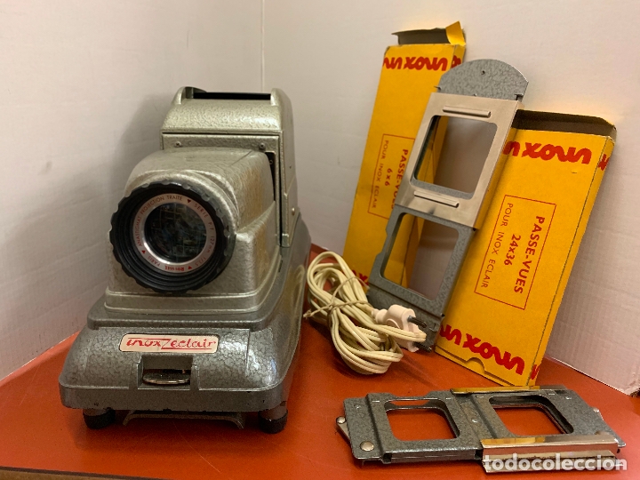 C&aacute;mara de fotos: Excepcional PROYECTOR de la marca INOX ECLAIR. INOXZECLAIR, con complementos. - Foto 6