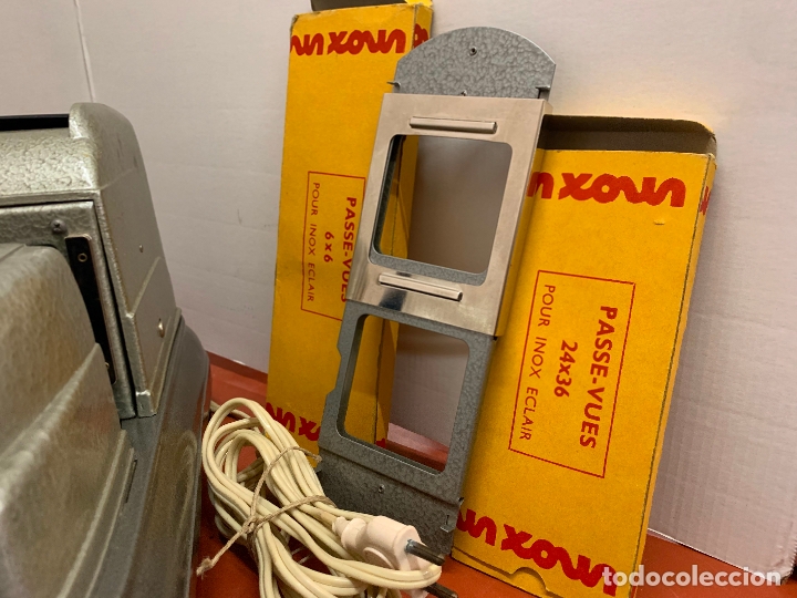 C&aacute;mara de fotos: Excepcional PROYECTOR de la marca INOX ECLAIR. INOXZECLAIR, con complementos. - Foto 8