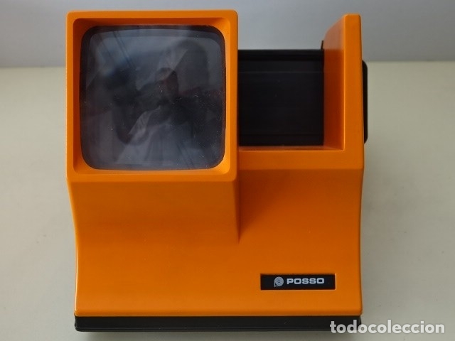 C&aacute;mara de fotos: Visor antiguo de diapositivas marca auto Posso - Foto 3