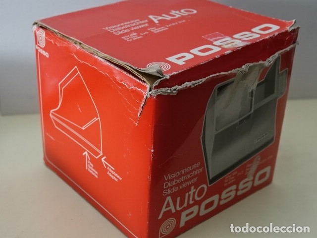 C&aacute;mara de fotos: Visor antiguo de diapositivas marca auto Posso - Foto 10
