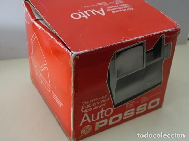 C&aacute;mara de fotos: Visor antiguo de diapositivas marca auto Posso - Foto 12