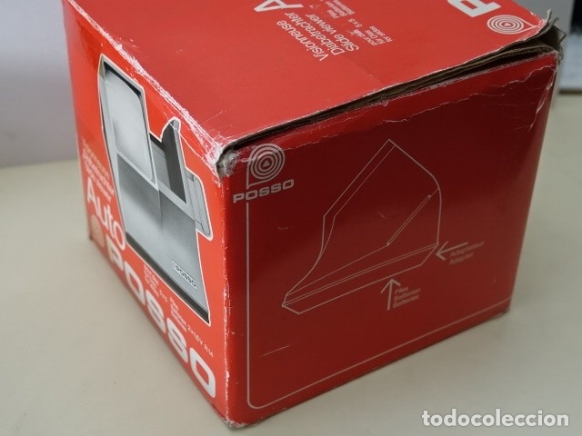 C&aacute;mara de fotos: Visor antiguo de diapositivas marca auto Posso - Foto 13