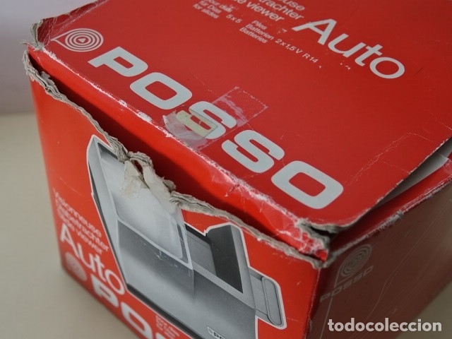 C&aacute;mara de fotos: Visor antiguo de diapositivas marca auto Posso - Foto 14