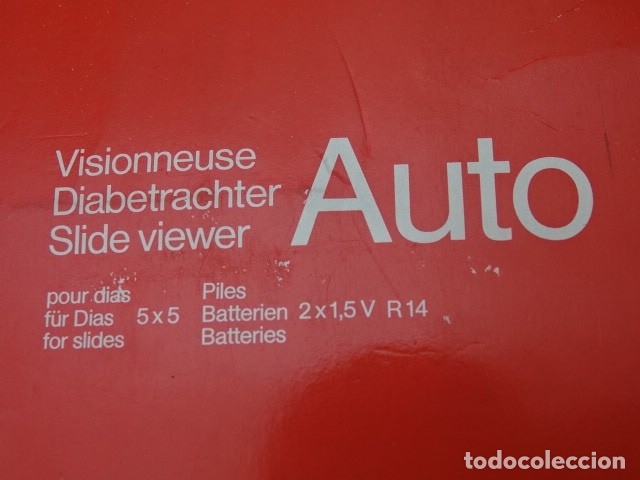 C&aacute;mara de fotos: Visor antiguo de diapositivas marca auto Posso - Foto 16
