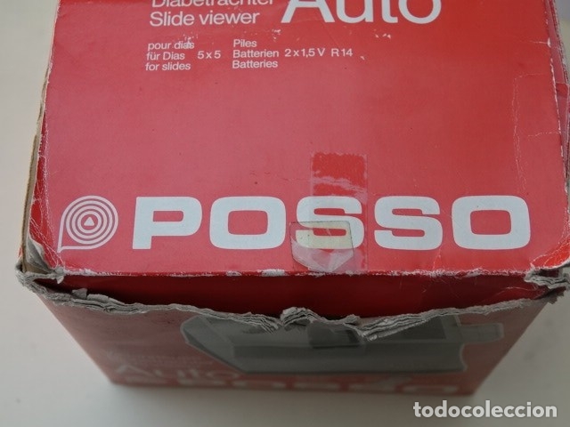 C&aacute;mara de fotos: Visor antiguo de diapositivas marca auto Posso - Foto 17