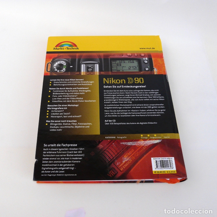 C&aacute;mara de fotos: LIBRO DE NIKON D90 IDIOMA ALEMAN - Foto 2