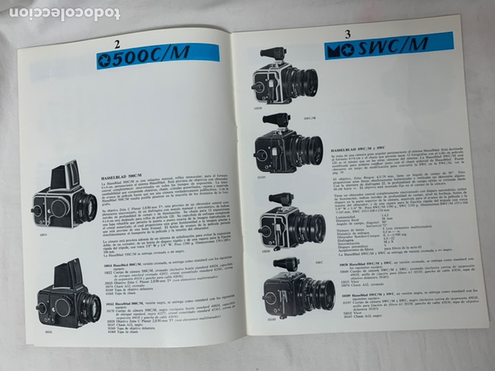 C&aacute;mara de fotos: HASSELBLAD CATALOGO PUBLICIDAD 1980 - Foto 3