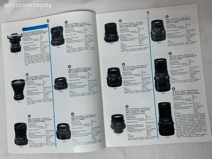 C&aacute;mara de fotos: HASSELBLAD CATALOGO PUBLICIDAD 1980 - Foto 5