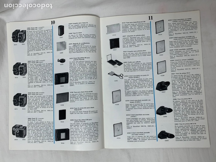 C&aacute;mara de fotos: HASSELBLAD CATALOGO PUBLICIDAD 1980 - Foto 6
