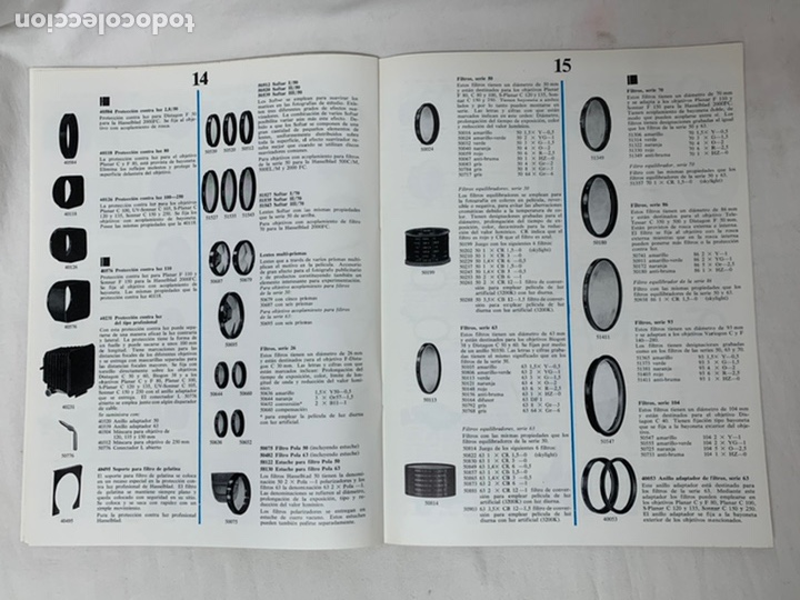 C&aacute;mara de fotos: HASSELBLAD CATALOGO PUBLICIDAD 1980 - Foto 7