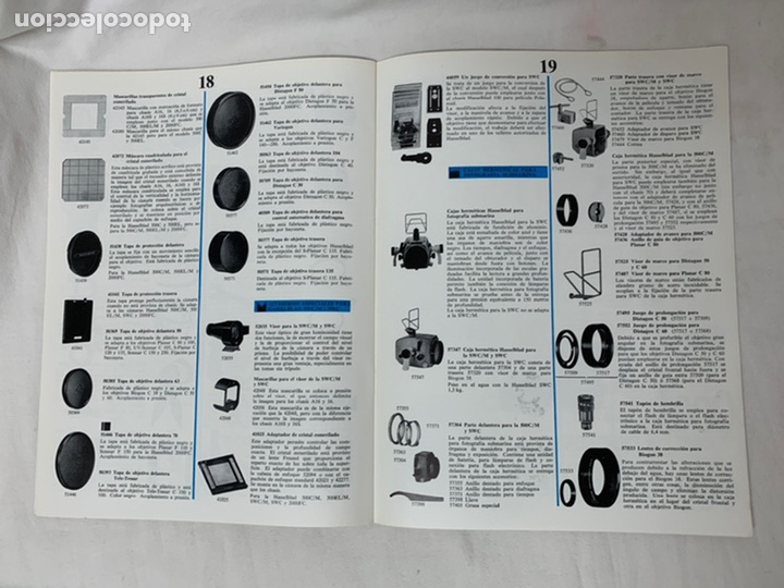 C&aacute;mara de fotos: HASSELBLAD CATALOGO PUBLICIDAD 1980 - Foto 8