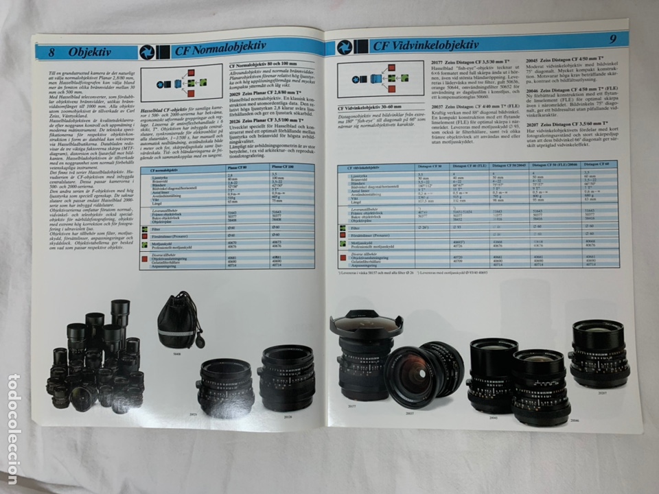 C&aacute;mara de fotos: HASSELBLAD CATALOGO PUBLICIDAD 1990 - Foto 6