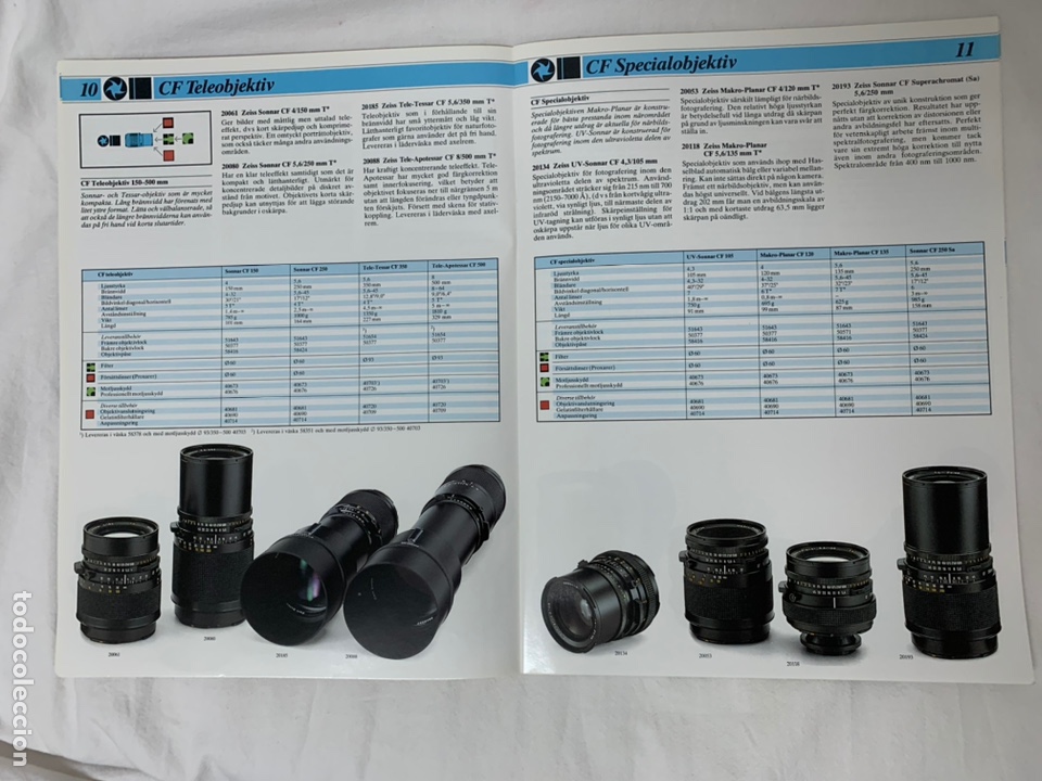 C&aacute;mara de fotos: HASSELBLAD CATALOGO PUBLICIDAD 1990 - Foto 7