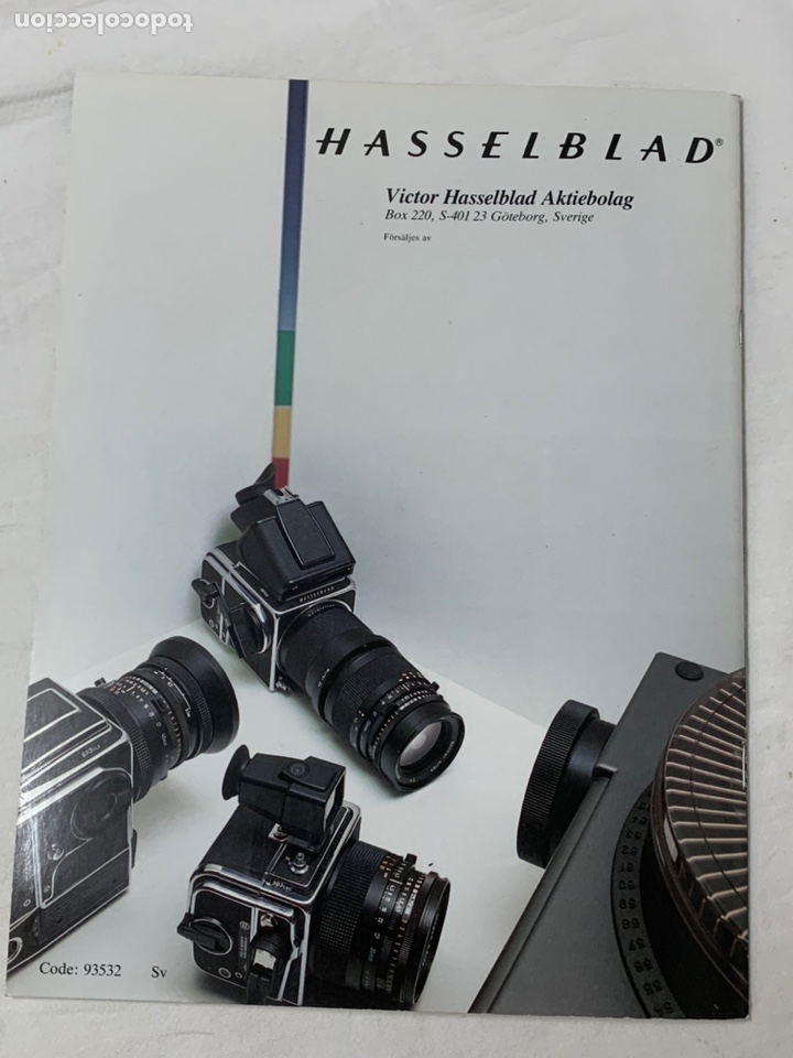 C&aacute;mara de fotos: HASSELBLAD CATALOGO PUBLICIDAD 1990 - Foto 14