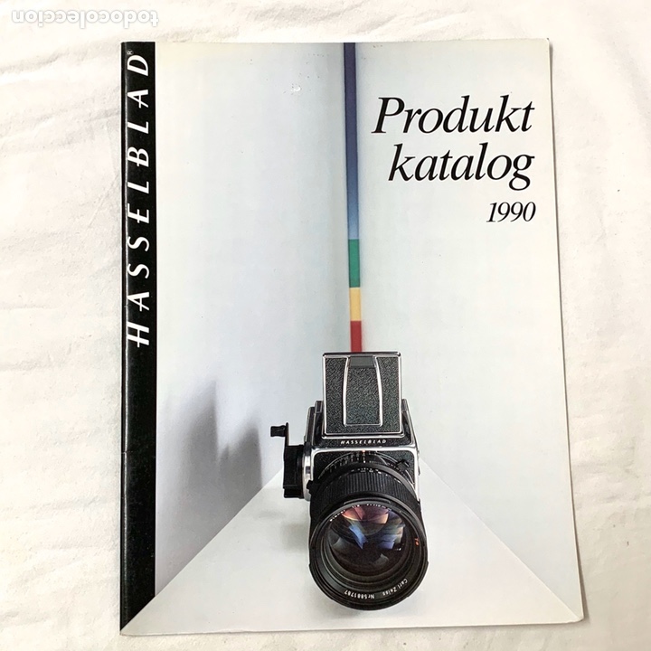 C&aacute;mara de fotos: HASSELBLAD CATALOGO PUBLICIDAD 1990 - Foto 1