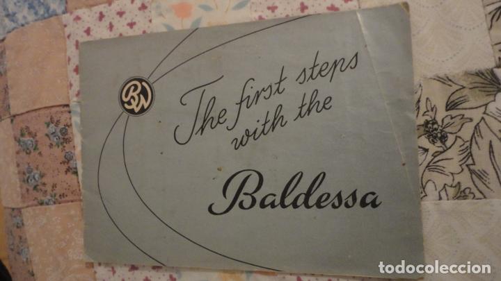 Photo camera: ANTIGUO MANUAL INSTRUCCIONES.CAMARA FOTOGRAFICA BALDESSA.BALDA.KAMERA-WERK.GERMANY