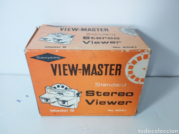 Fotokamera: ANTIGUO VISOR ESTEROSCOPICO. WIEW-MASTER. MODELO G. EN CAJA ORIGINAL
