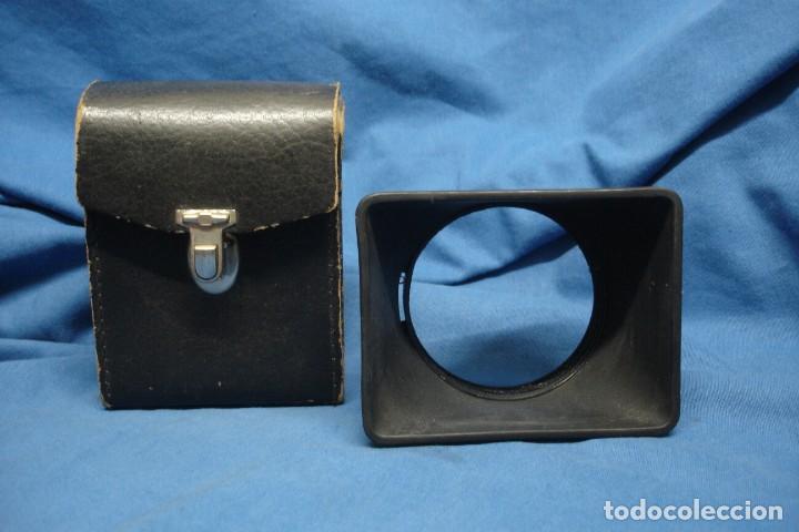 Photo camera: ANTIGUO FILTRO, PARASOL ??? DE OBJETIVO CON SU ESTUCHE ORIGINAL+ DE 50 EUROS DE COMPRA, ENV&Iacute;O GRATIS
