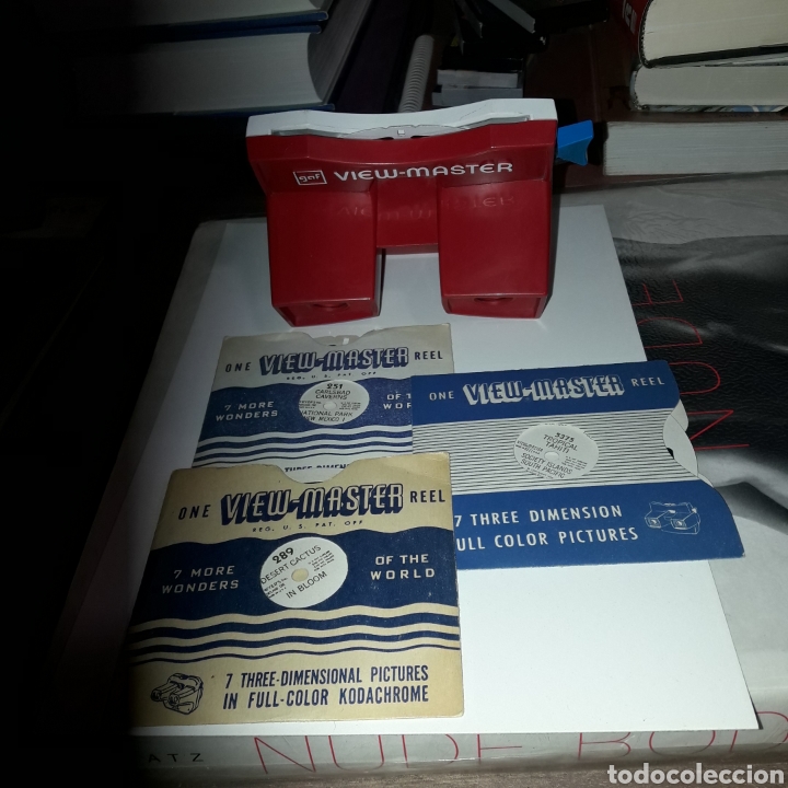 C&aacute;mara de fotos: View-master visor con 4 discos en perfecto estado de funcionamiento comprado en los 60 - Foto 2