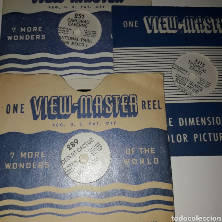 C&aacute;mara de fotos: View-master visor con 4 discos en perfecto estado de funcionamiento comprado en los 60 - Foto 3