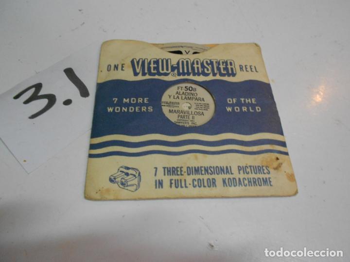 C&aacute;mara de fotos: ANTIGUO DISCO EN TRES DIMENSIONES PARA VIEW MASTER A&Ntilde;OS 50 - ALADINO Y LA LAMPARA MARAVILLOSA 2