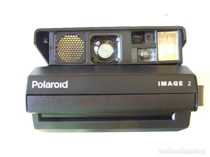 C&aacute;mara de fotos: CAMARA POLAROID IMAGE 2 INSTANT CAMERA PRACTICAMENTE NUEVA EN CAJA ORIGINAL Y COMPLEMENTOS - Foto 3